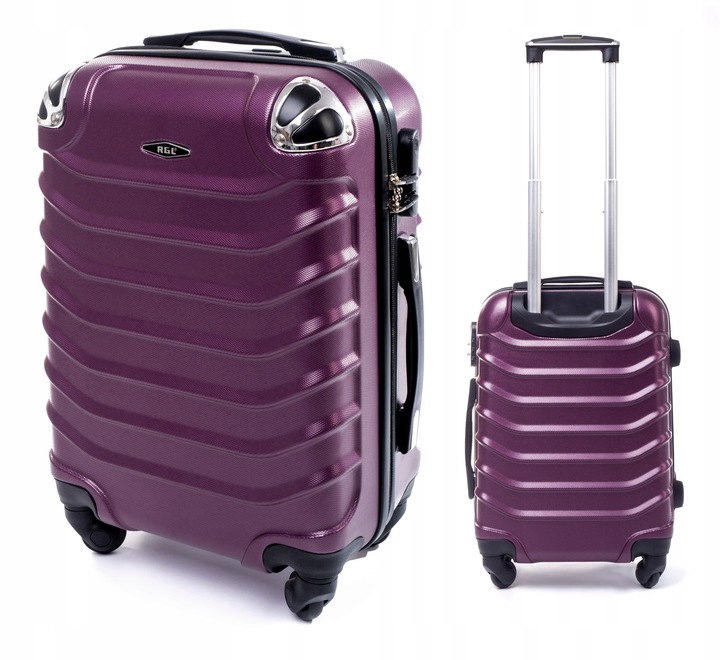 MAŁA WALIZKA L NA KÓŁKACH PODRÓŻNA TORBA ABS RGL