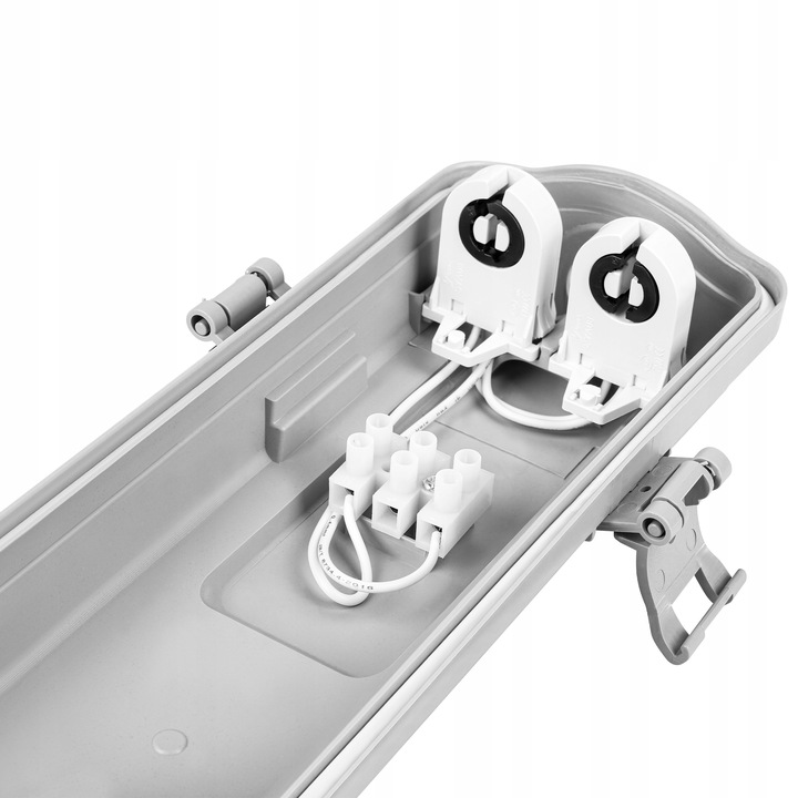 Oprawa Hermetyczna lampa LED 120cm + 2x świetlówki LED natynkowa do