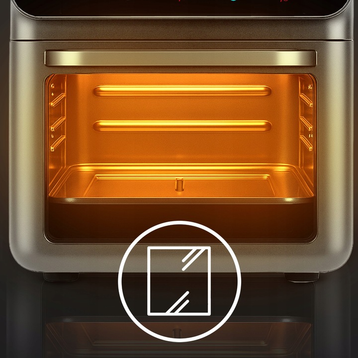 FRYTKOWNICA BEZTŁUSZCZOWA AIR FRYER 8,5L PIEKARNIK 1350W 10 TRYBÓW