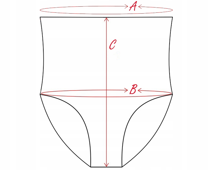 Wyszczuplające STRINGI majtki MODELUJĄCE
