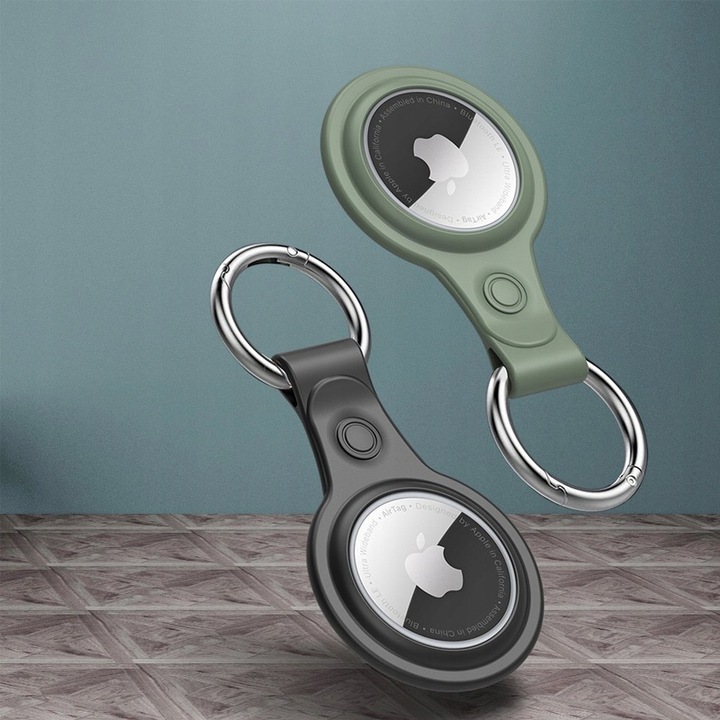 Etui do AirTag, Dux Ducis, wsuwka, brelok, 4w1
