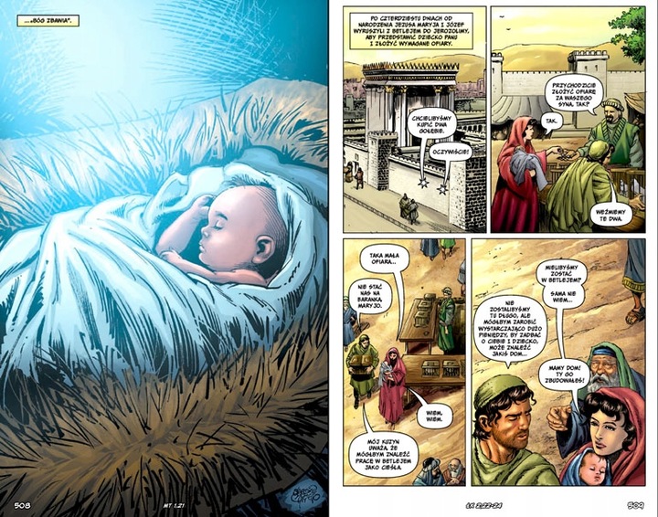 Biblia komiks. Boża historia od Początku po Wieczność