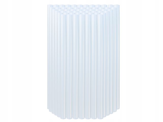 KLEJ w laskach uniwersalny biały przezroczysty 11mm 250mm 1 kilogram