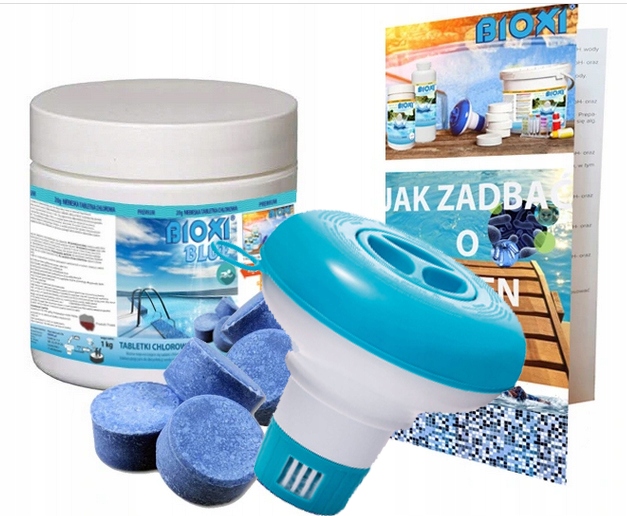ZESTAW MULTI TABLETKI BLUE DO BASENÓW CHLOR PŁYWAK