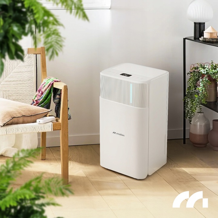 OSUSZACZ POWIETRZA POCHŁANIACZ WILGOCI CICHY WiFi TIMER HIGROSTAT