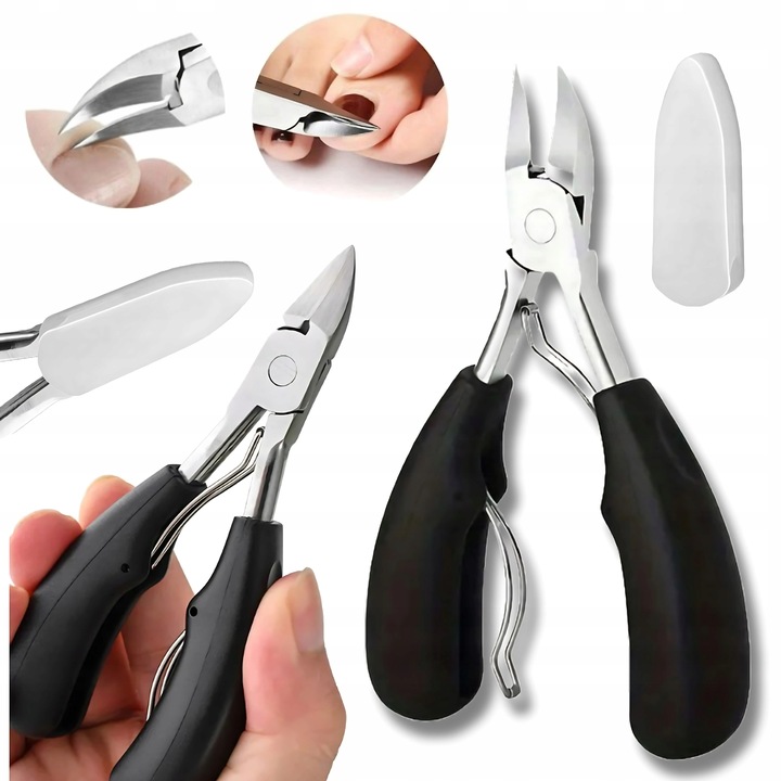 OBCINACZKI DO PAZNOKCI GRUBYCH DUŻY OBCINACZ DLA SENIORÓW CĄŻKI