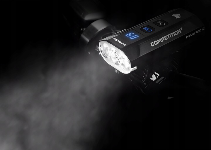 LAMPKA ROWEROWA MOCNE ŚWIATŁO LED przód tył latarka AKUMULATOR USB-C ROWER