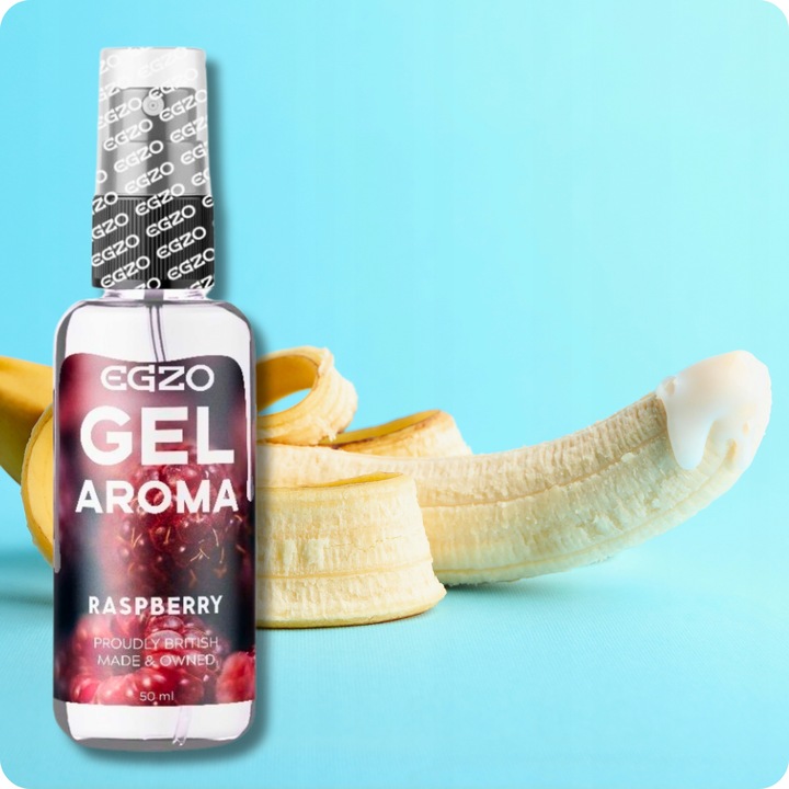 ŻEL DO SEKSU ORALNEGO DLA PAR jadalny malinowy 50 ml wodny SŁODKI