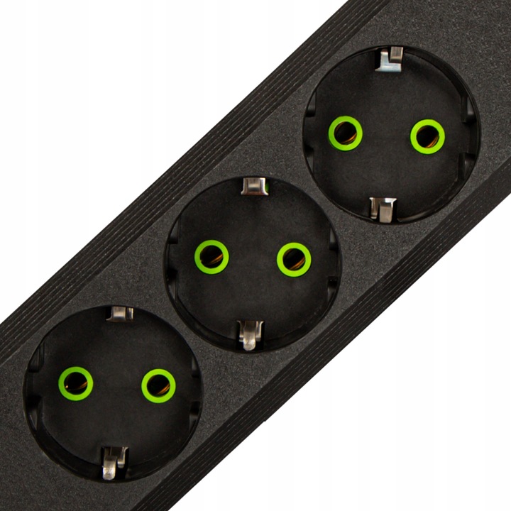 PRZEDŁUŻACZ LISTWA ZASILAJĄCA WŁĄCZNIK 3x USB 3 GNIAZDA 5m