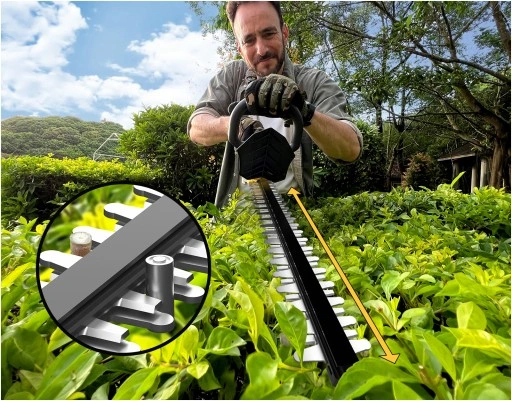 NOŻYCE DO ŻYWOPŁOTU AKUMULATOROWE DO KRZEWÓW IMOUM AKUMULATOR ZESTAW