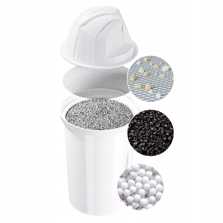 10x filtr Wessper AquaClassic do szklanego dzbanka Wessper Dafi