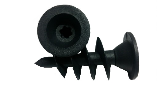 KOŁKI WKRĘTY STYROPIANU FOLII FUNDAMENTOWEJ + BIT TORX 100 sztuk 50mm