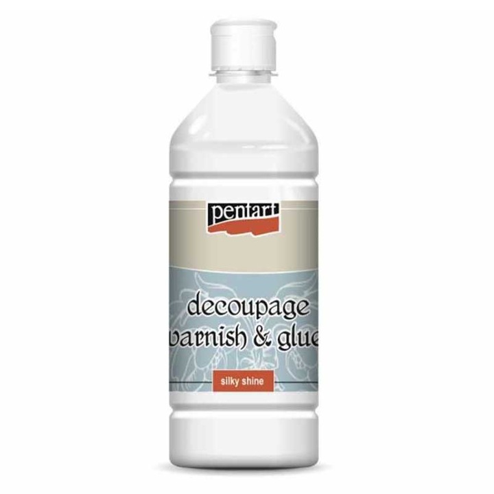 Klej z werniksem do decoupage - Pentart - 500 ml