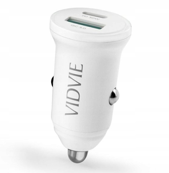 Ładowarka Samochodowa Zapalniczka USB (QC 3.0, 30W, 1xUSB + USB TYPE-C )