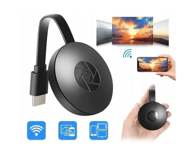 2 x BEZPRZEWODOWY ADAPTER WIFI HDMI CHROMECAST MIRRORSCREEN 2W1