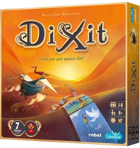 DIXIT - NOWA EDYCJA - DO 8 GRACZY - GRA RODZINNA