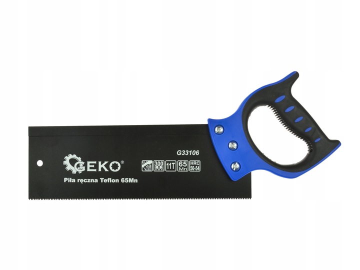 PIŁA RĘCZNA DREWNA Z KORYTKIEM UCIOSOWA SKRZYNKA