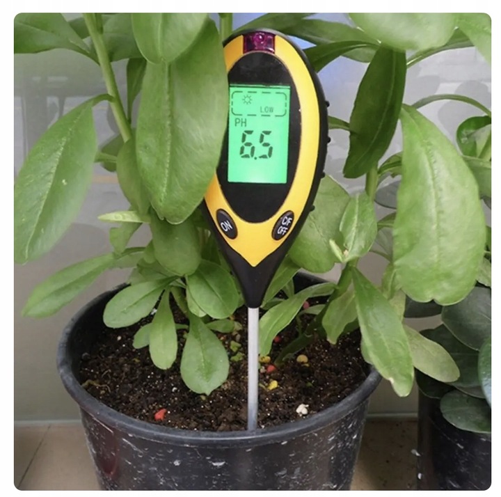 KWASOMIERZ GLEBOWY MIERNIK TESTER PH ZIEMII 4w1