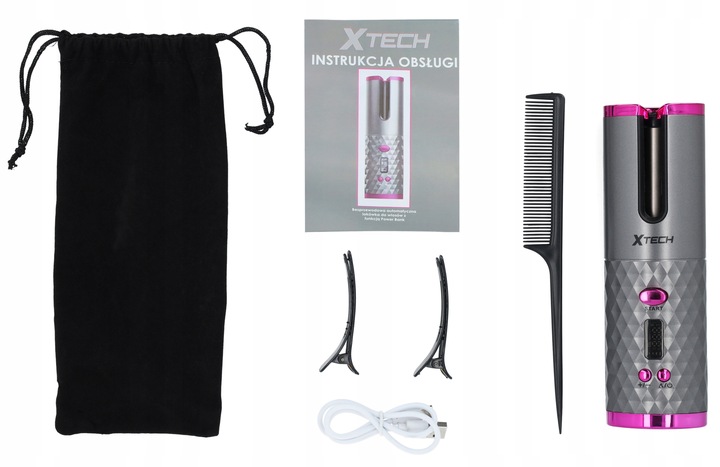 LOKÓWKA DO WŁOSÓW AUTOMATYCZNA CERAMICZNA LCD CURL