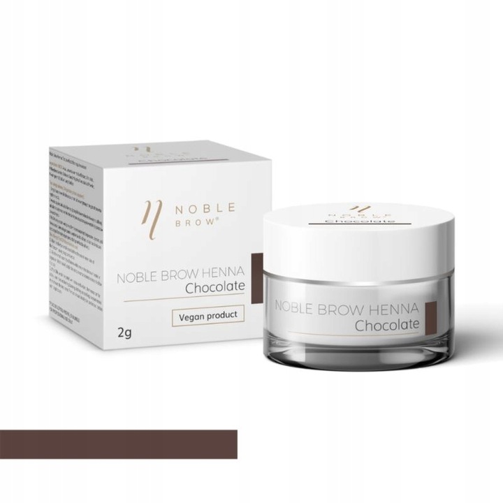 Henna pudrowa do brwi Noble Brow - Black