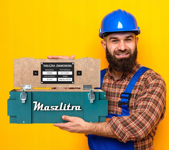 Prezent na 18-99 urodziny dla Taty Kolegi skrzynka na alkohol Maszlitra