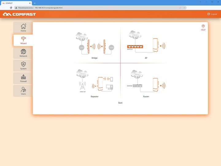 2x ACCESSPOINT BRIDGE MOST WiFi PUNKT DOSTĘPOWY ZEWNĘTRZNY OUTDOOR POE