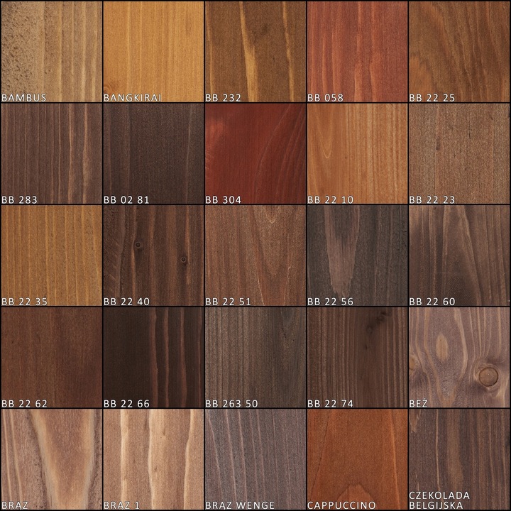 BEJCA WODNA DO DREWNA BARTEK 2L 130 KOLORÓW DO WYBORU