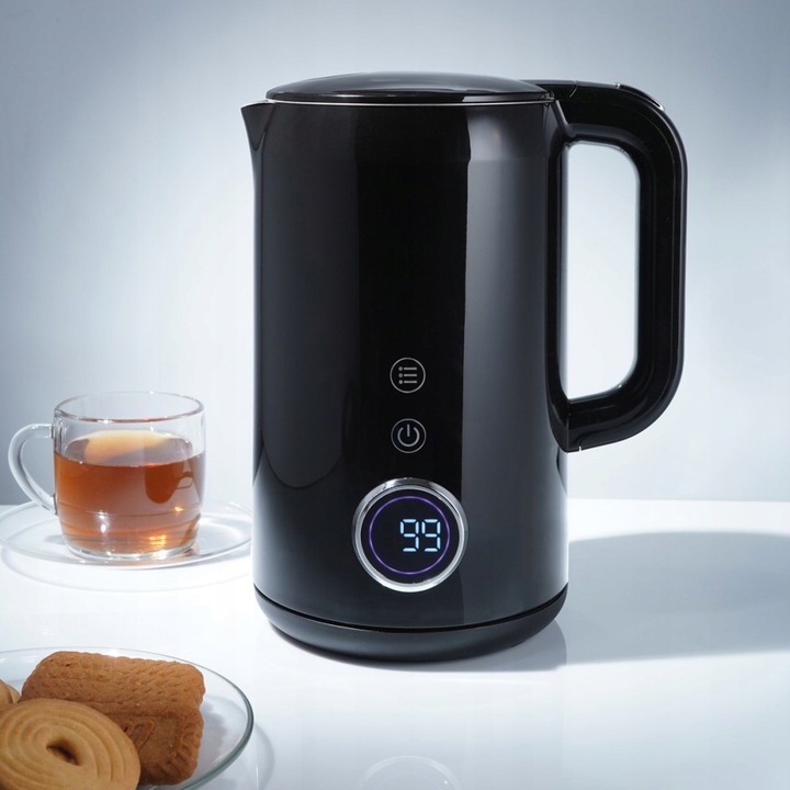 CZAJNIK ELEKTRYCZNY BEZPRZEWODOWY REGULACJA TEMPERATURY DOTYKOWY 1.7L