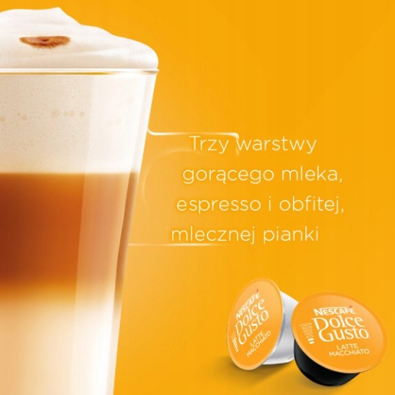 Kapsułki Nescafe Dolce Gusto Latte Macchiato 30szt