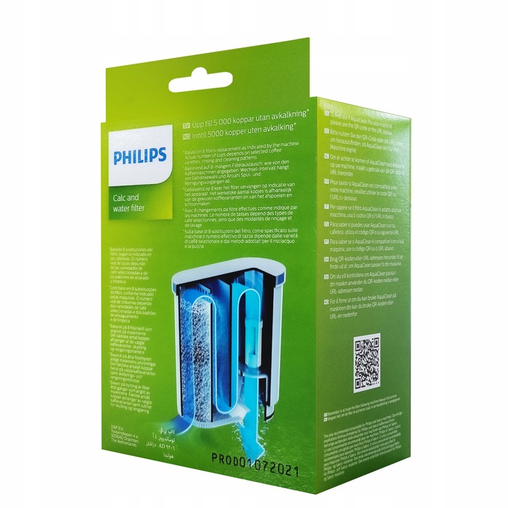 2x filtr ekspresu Philips Saeco LatteGO Latte Go - filtr do wody AquaClean