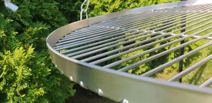 GRILL TRÓJNÓG OGRODOWY OGNISKOWY 191 STOJAK I RUSZT NAD OGNISKO