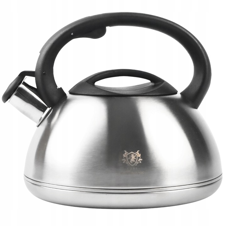 CZAJNIK na GAZ 3L CZAJNIK z GWIZDKIEM POKRYWĄ STAL INDUKCJA SREBRNY