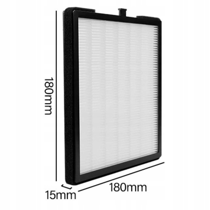 Pochłaniacz pyłu 80W kasetowy bezworkowy z filtrem