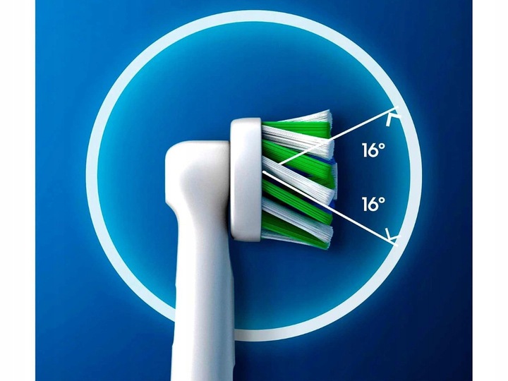 Końcówki do Szczoteczki Elektrycznej Oral-B Pro CrossAction 6pak Oryginalne