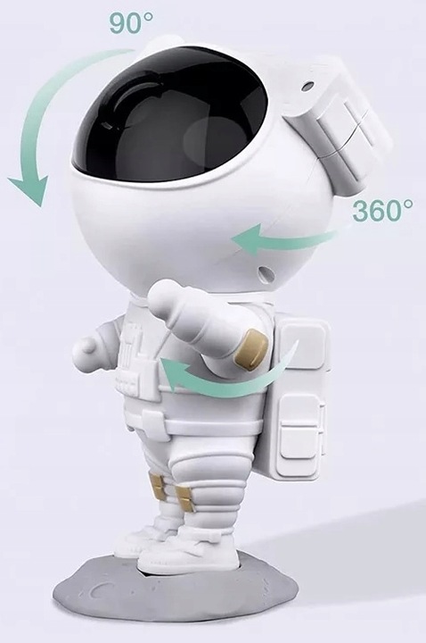 PROJEKTOR GWIAZD ASTRONAUTA RZUTNIK LED LAMPKA NOCNA DLA DZIECI NA PREZENT