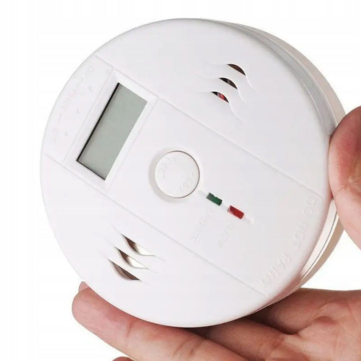 CZUJNIK CZADU DYMU GAZU CO WYKRYWACZ TLENKU WĘGLA CERTYFIKOWANY DETEKTOR