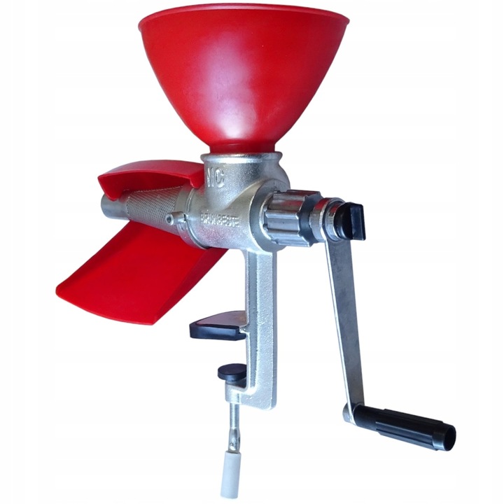 MASZYNKA ŻELIWNA SOLIDNA WYCISKARKA DO PRZECIERANIA POMIDORÓW OWOCÓW MOCNA