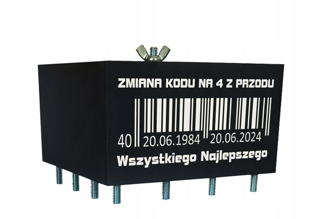 KLATKA NA ALKOHOL prezent Whisky Urodziny 18 40 60