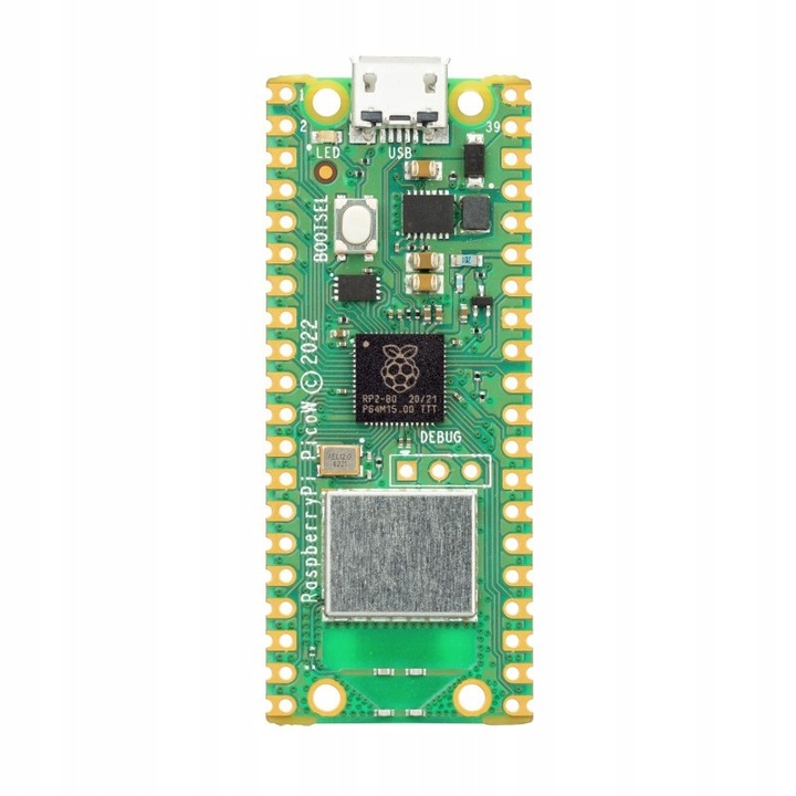 Raspberry Pi Pico W - RP2040 ARM Cortex M0+