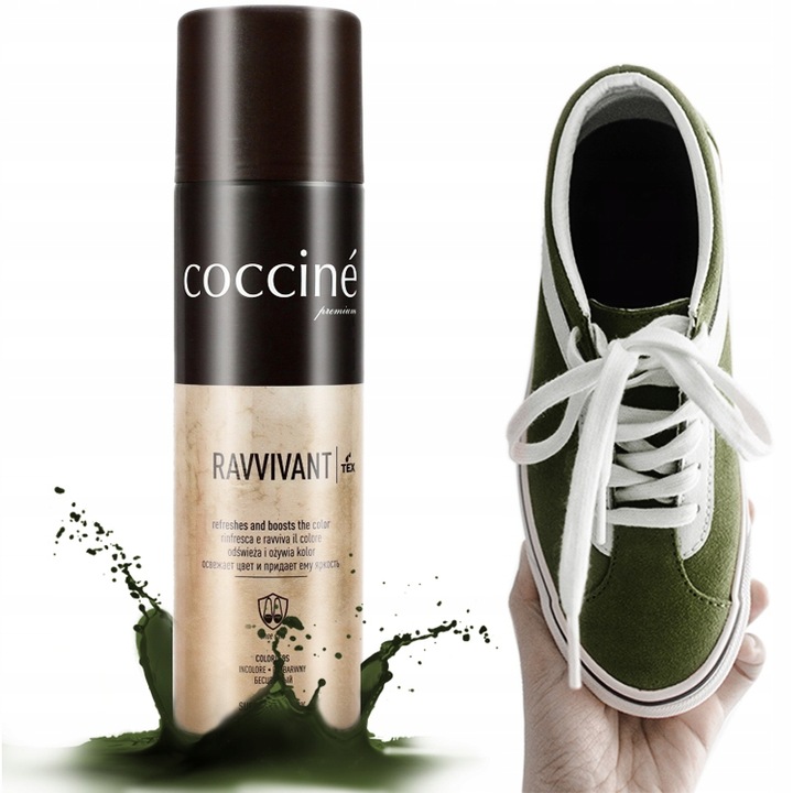 COCCINE SPRAY DO BUTÓW RENOWATOR DO ZAMSZU KHAKI