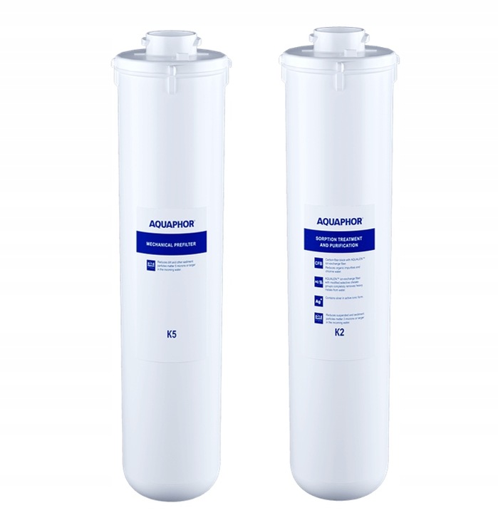 Oryginalne wkłady filtry K5 K2 do Aquaphor ro 101s Morion komplet