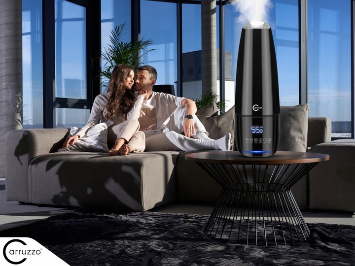 Nawilżacz powietrza DUŻY AUTOMATYCZNY 8w1 +AROMATERAPIA OLEJKI FILTR