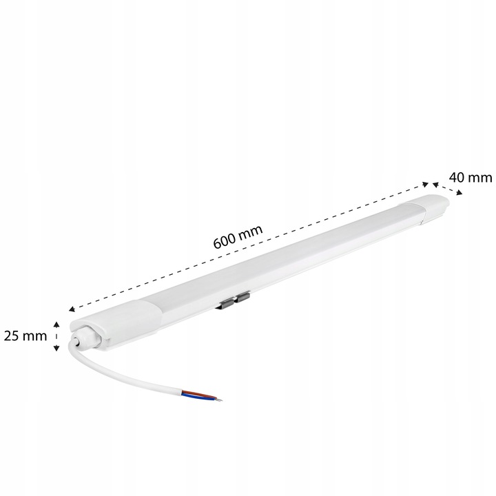 Lampa LED 60cm hermetyczna PANEL oprawa 18W IP65