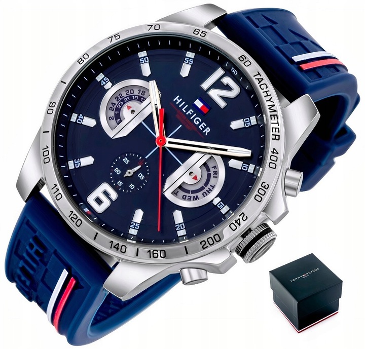 ZEGAREK MĘSKI TOMMY HILFIGER 1791476 DECKER GRAWER
