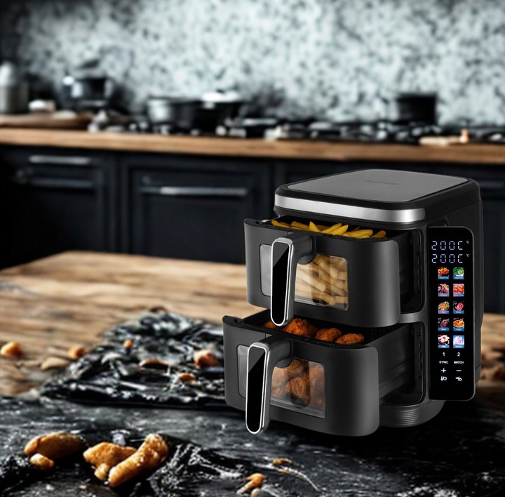 FRYTKOWNICA PIONOWA BEZTŁUSZCZOWA AIRDWELLER 2800W 11L XXL AIR FRYER