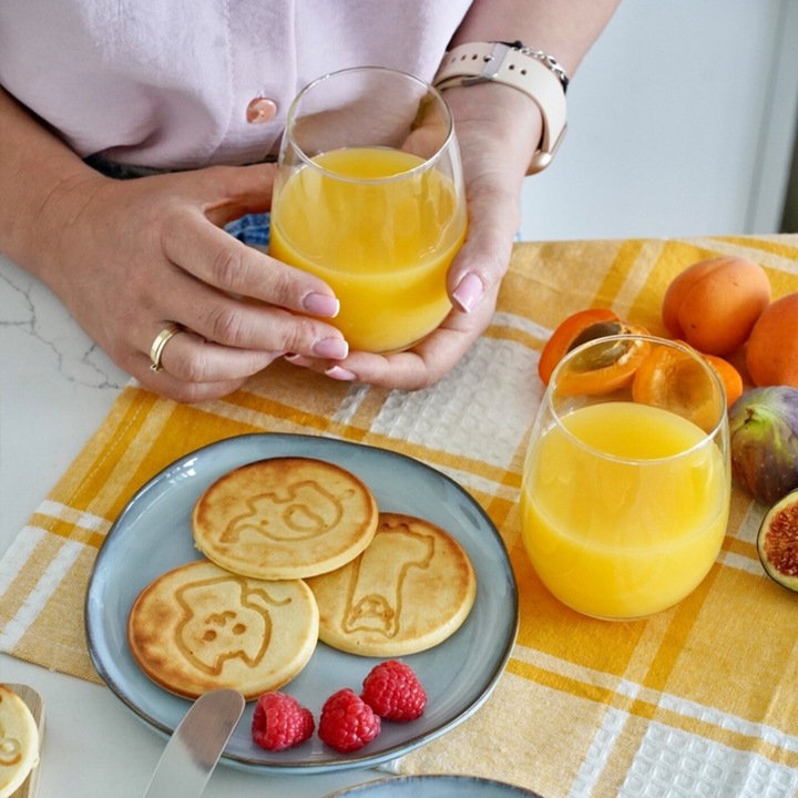 Zestaw SZKLANKI DO NAPOJÓW zimnych wody SZKLANKI DO DRINKÓW soku 6x400ml