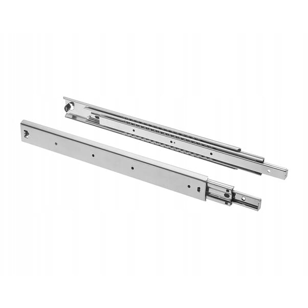 PROWADNICA KULKOWA GTV DO SZUFLADY H53 L500 100KG PEŁNY WYSUW MOCNA