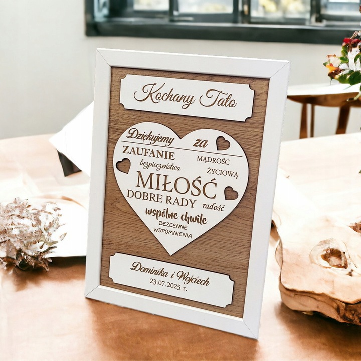 Prezent PODZIĘKOWANIE DLA RODZICÓW MAMY TATY ŚLUB dla Babci Dziadka