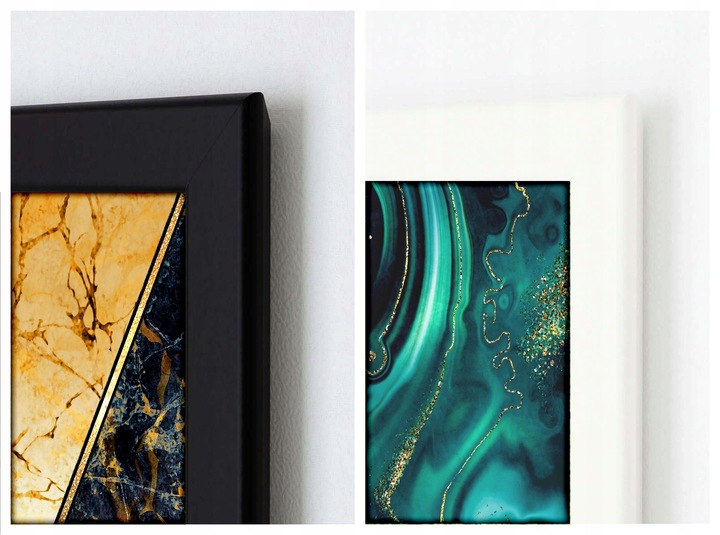 30x40 ZESTAW OBRAZY W RAMIE PLAKATY RAMKA BOHO ROŚLINY KWIATY NATURA