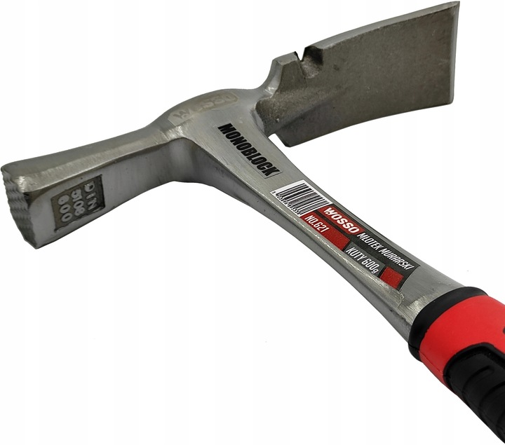 Młotek MURARSKI BERLIŃSKI STALOWY MONOBLOCK 600g